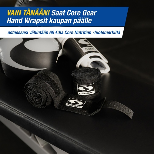 Vain tnn! Core Gear Hand Wrapsit kaupan plle